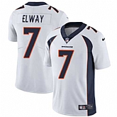 Nike Denver Broncos #7 John Elway White NFL Vapor Untouchable Limited Jersey,baseball caps,new era cap wholesale,wholesale hats